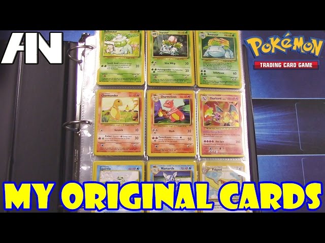 My Original 151 Pokemon Cards! (Not Complete)