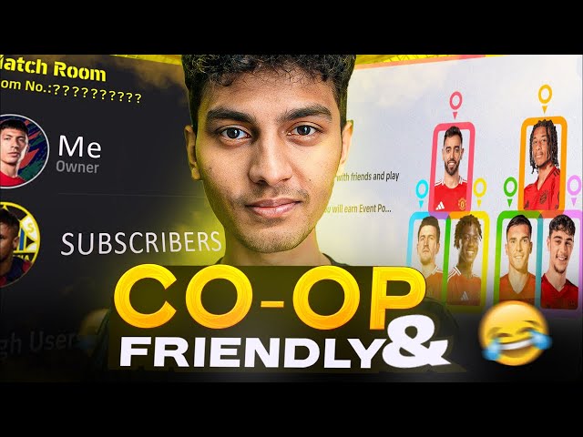 🔴CO-OP x FRIENDLIES WITH SUBSCRIBERS: LETS PLAY EFOOTBALL AND CHILL 😎