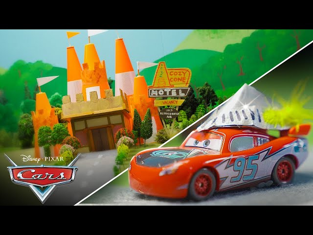 How the Brave ﻿Lightning McQueen Saves Princess Sally! | Pixar Cars