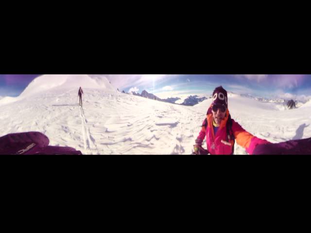 360 VR Adventure Ski Mountaineering Matterhorn Breithorn