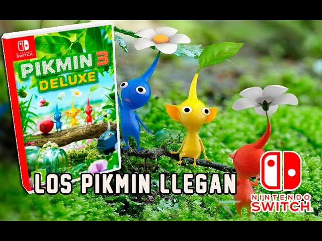 🌱 Pikmin 3 Deluxe llega a Nintendo Switch!!