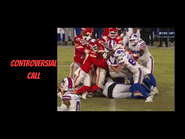 Chiefs STUN Bills with CONTROVERSIAL call in AFC Championship Game!