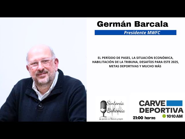 SIntonia Bohemia Carve Deportiva 1010AM NOTA A Germán Barcala