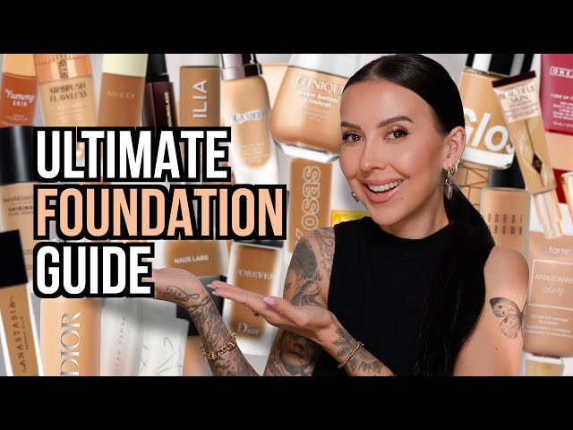 I Bought EVERY FOUNDATION at SEPHORA  & TESTED Them Back to Back