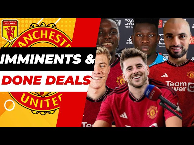 CONFIRMED DONE DEALS & IMMINENT SIGNINGS FOR MANCHESTER UNITED TODAY | THE 10TH EPISODE