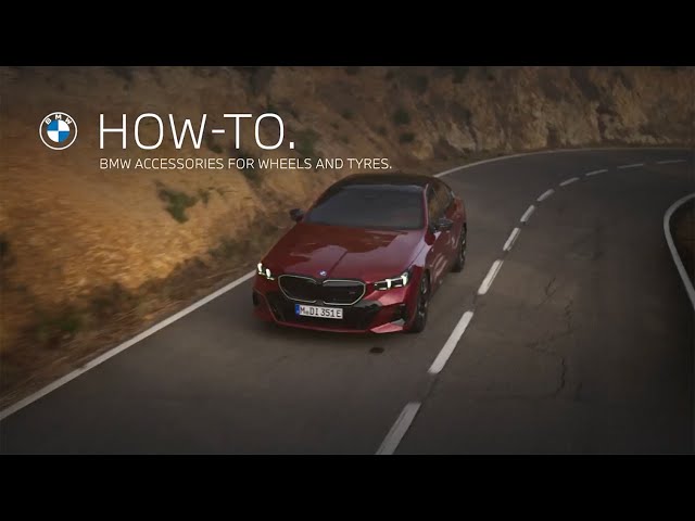 How-To Supercut: All About BMW Original Accessories for Your Wheels & Tyres.