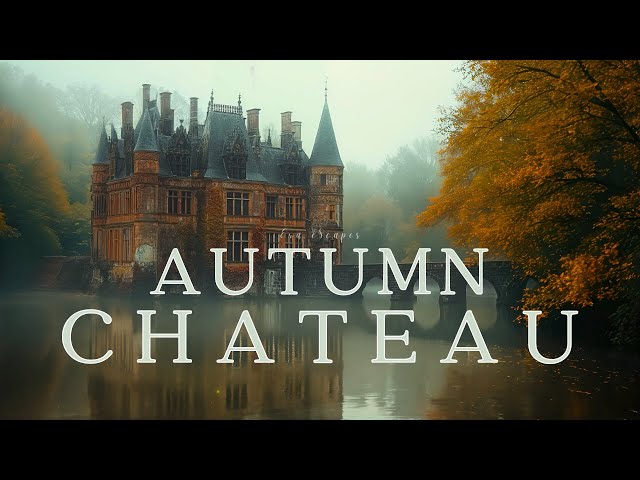 Autumn French Chateau | Dark Academia Piano, Violin & Cello for Studying & Deep Focus