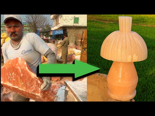 From Himalayan Pink Salt to Stunning Lamps: DIY Transformation!