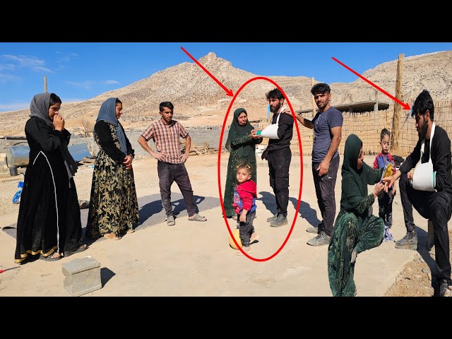 Bahram's Bitter Return Home with a Broken Hand in Zahra's Nomadic Family