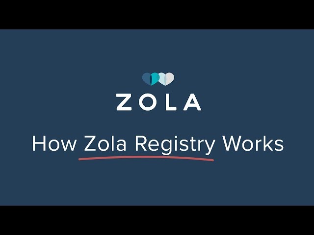 Zola | Easiest Wedding Registry & Cash Registry | How It Works