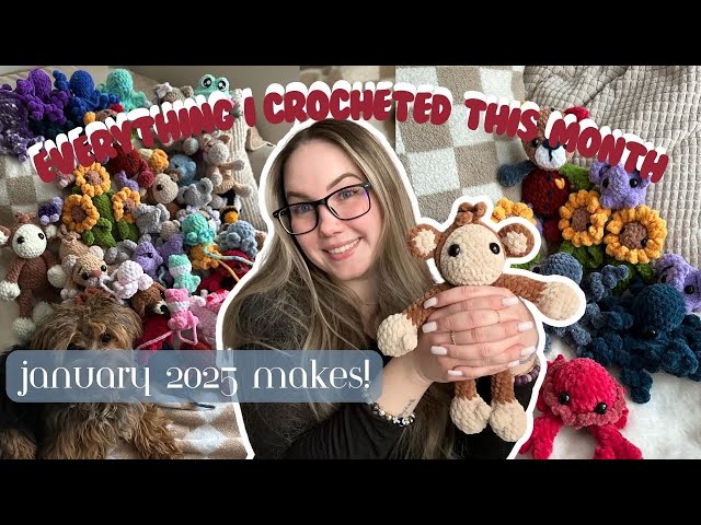 Crochet Diaries: Everything I Crocheted in 2025