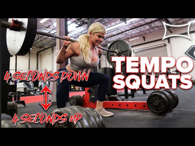 Brooke Ence Teaches THE TEMPO SQUAT