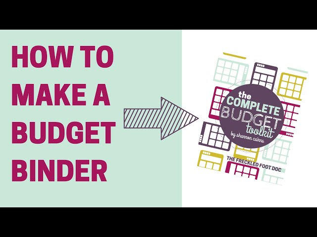 How to Make a Budget Binder to Organize Finances | The Freckled Foot Doc