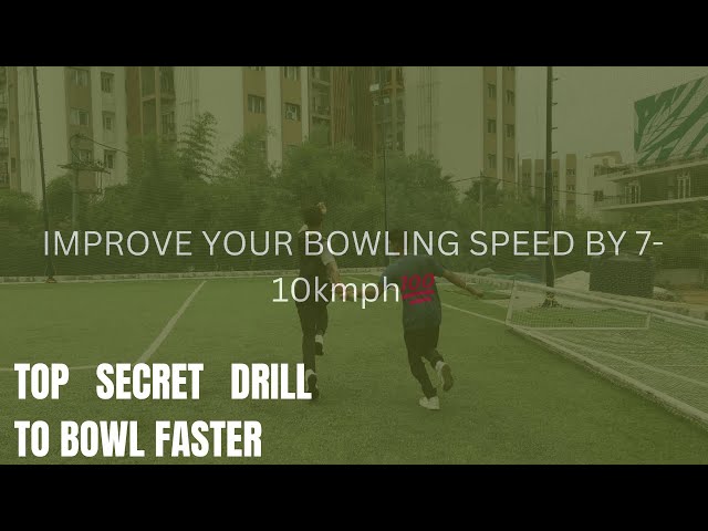 PACEZONE SECRET DRILL TO BOWL FASTER||IMPROVE YOUR BOWLING SPEED BY 7-10kmph