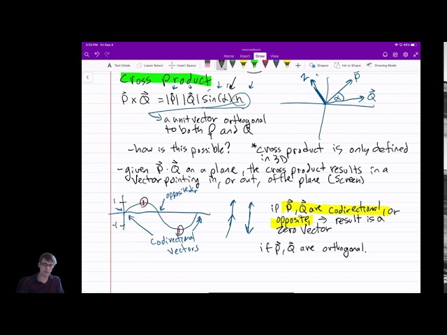 (Unit 1) Math 3: Cross Product (updated)