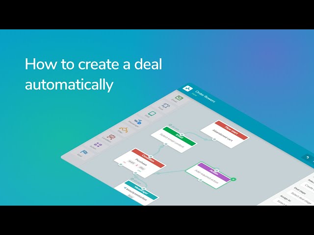 How to create a deal automatically