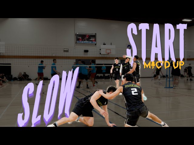 slow start, BUT WE FINISH STRONG | Mic'd Up Volleyball | TFC Asian Men's Tournament | Episode 2