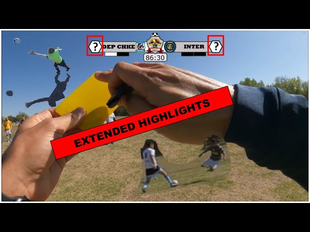 [ REFCAM - REFEREE POV] Juego Entre GRANDES de la Liga || Game Between Sunday League GIANTS