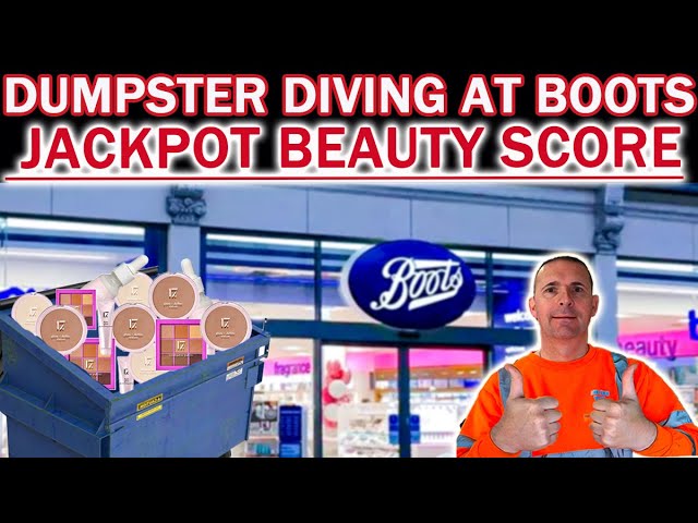 DUMPSTER DIVING AT BOOTS JACKPOT BEAUTY SCORE & I EXPOSE SMYTHS TOYS FOR THERE DESTRUCTION & WASTE