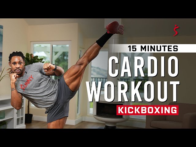 15-Minute Cardio Kickboxing Workout