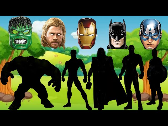 TEBAK GAMBAR TOP SUPERHERO | Ep-1 | AVENGERS, THING MAN, SPIDER MAN,BLACK PANTHER, HULK, VENOM