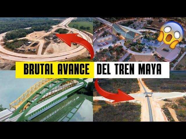 Mira! Así va la BRUTAL Construcción del Tren Maya 🇲🇽