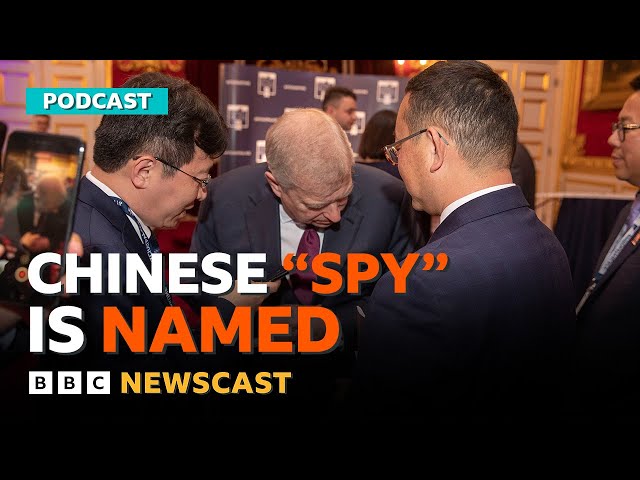 Chinese “spy” linked to Prince Andrew named | BBC Newscast