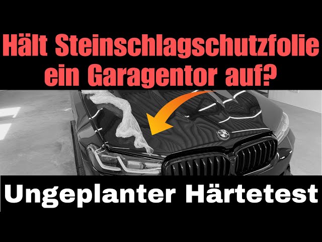 Erst Pech, dann Glück? Was die Steinschlagschutzfolie gebracht hat // PS Car Garage