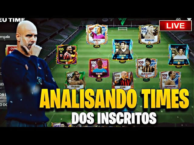 ANALISES E X1 NO FC MOBILE AO VIVO 🔥