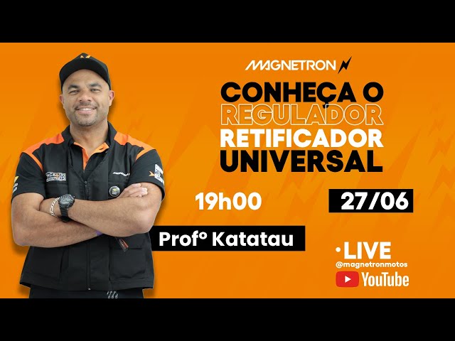 Conheça o Regulador Retificador Universal Magnetron | Live Técnica com Katatau Motos