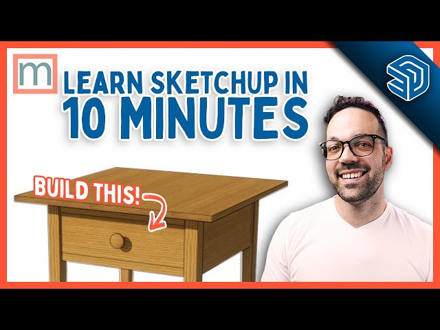 SketchUp Tutorial for Beginners - Learn SketchUp in 10 MINUTES | (SketchUp Free 2022)