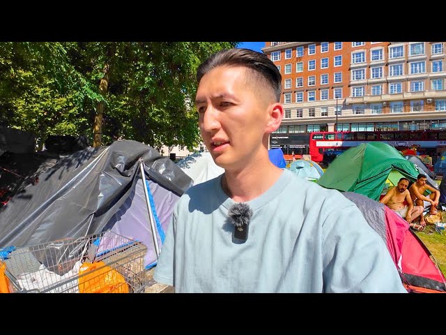 Inside London's Migrant Tent City Crisis 🇬🇧