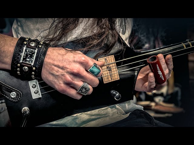 Dark Blues on 3-String Shovel Guitar • "GRAVE INTENT"