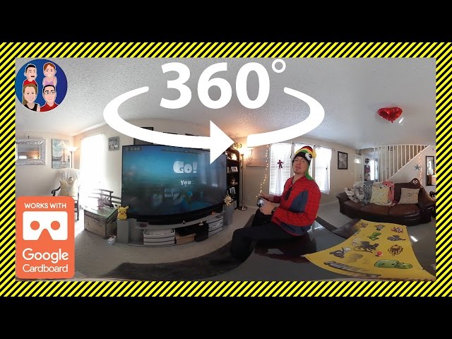 CAN YOU FIND THE HIDDEN OBJECTS?!! - 360 VR (VIRTUAL REALITY) Gaming Video - Splatoon Online 360