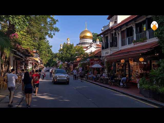 Kampong Gelam, Singapore🇸🇬 Unveiling the Secrets of Singapore's Arab Quarter (4K HDR)