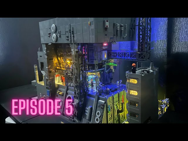 Building Coruscant in LEGO! The Underworld - HUGE LEGO Star Wars Moc! Episode 5