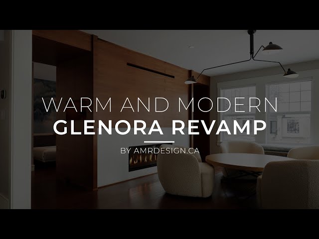 Warm and Modern Glenora revamp