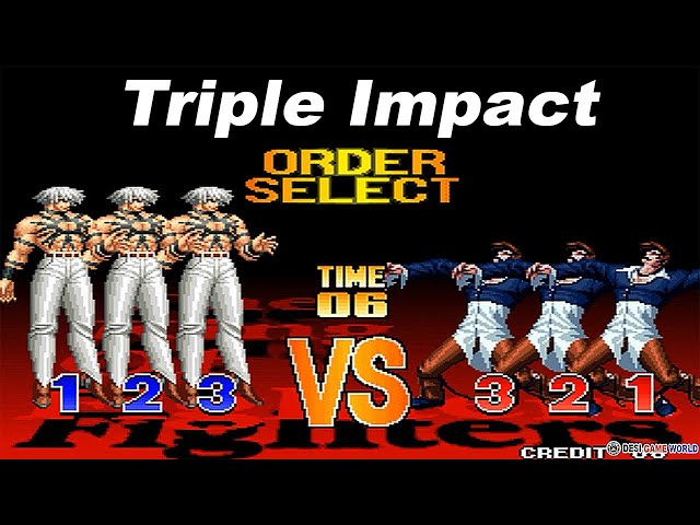 The King Of Fighter 97 - Triple Impact Hack Same Character