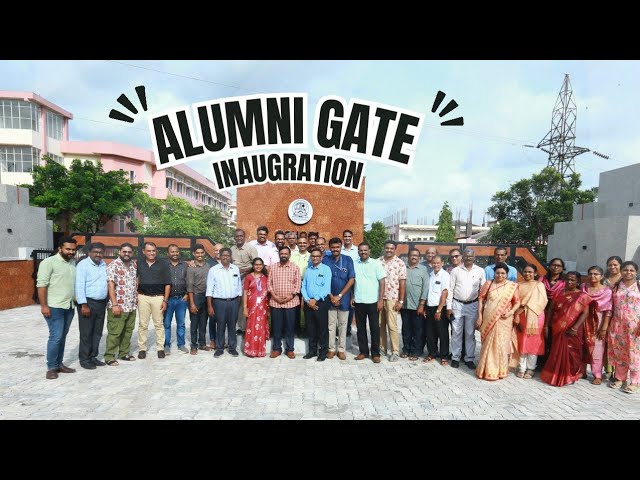 Silver Jubilee Alumni Gate @SOE CUSAT  | Before & After | Inauguration Highlights