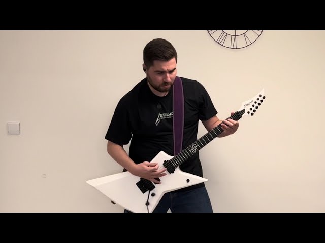 One Take Metallica Guitar Cover - The Shortest Straw