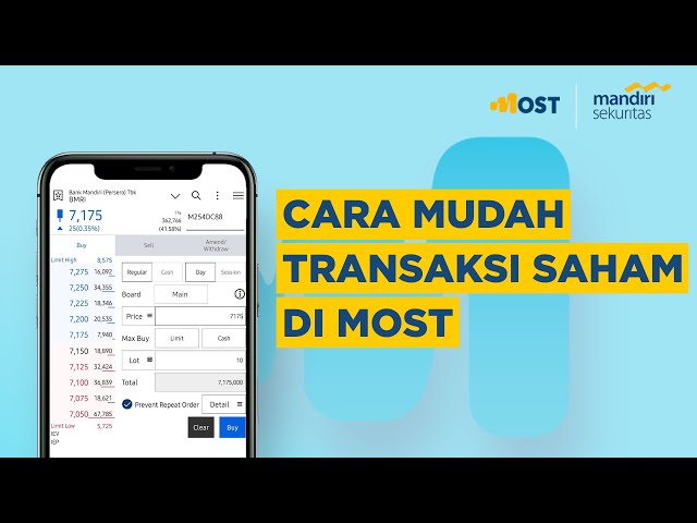 Cara Beli dan Jual Saham di MOST!