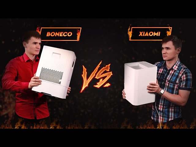 Мойка воздуха Xiaomi. Сравнение Boneco Xiaomi Venta. Какая мойка воздуха лучше. Бонеко Ксиоми Вента