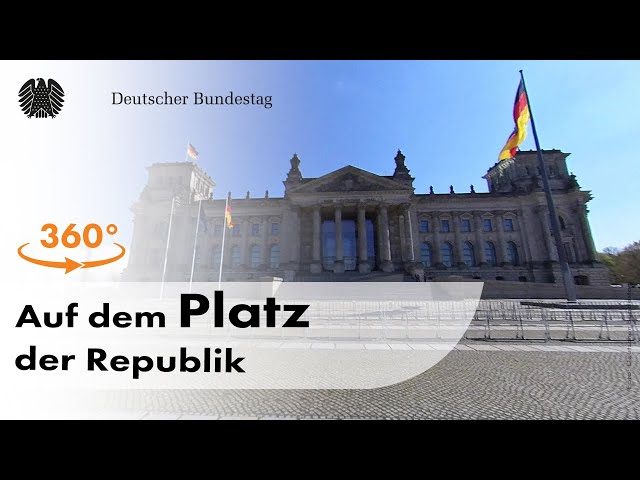 360°-Video: Auf dem Platz der Republik