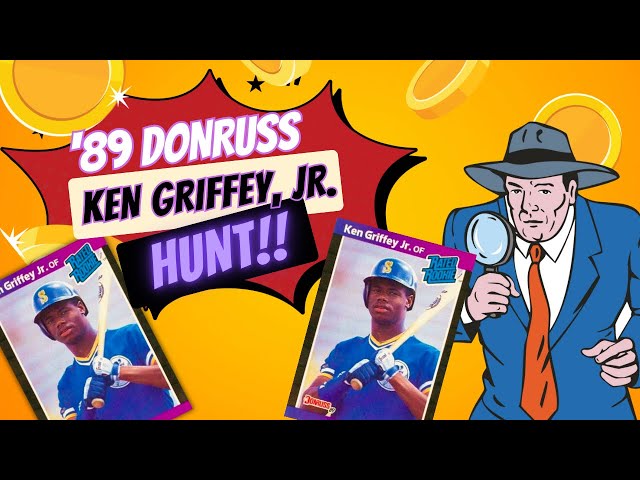 Opening 1989 Donruss value packs in search of the Ken Griffey, Jr. rookie card!!