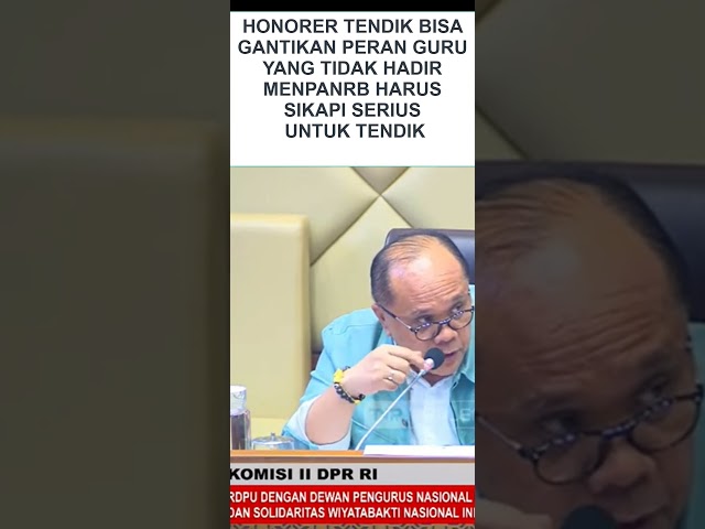 🔴HONORER TENDIK SAMA DENGAN BAGIAN HONORER LAINNYA HARUS DIPERJUANGKAN DIANGKAT PPPK 2024 #news #asn