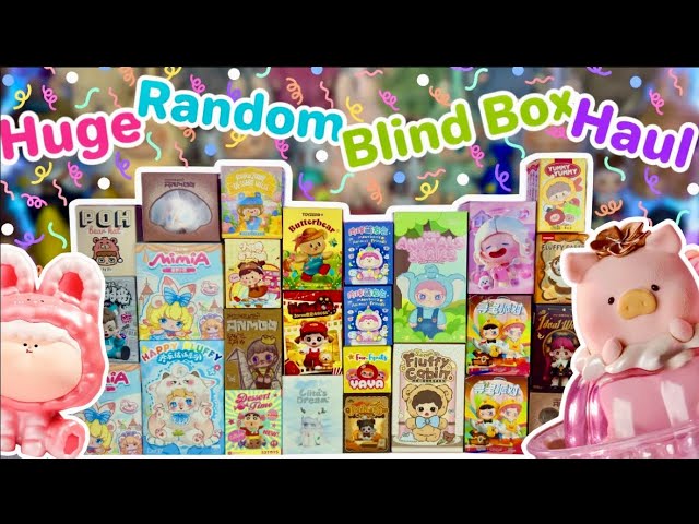 HUGE RANDOM BLIND BOX HAUL!! *♡* SECRETS PULLED!! BEANS, PLUSH, AND MORE!!