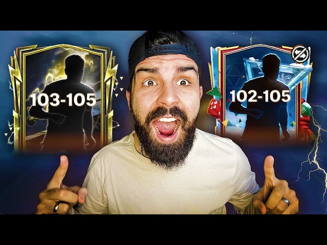 FC MOBILE 25: (104-105) The first YouTuber to acquire the strongest players in FIFA 25 😱