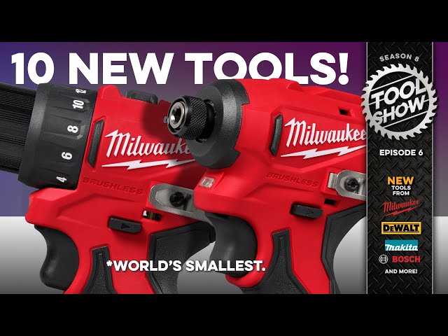 10 NEW Power Tools from Milwaukee, DeWALT, Makita, Bosch, and more!