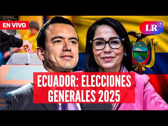 Elecciones Ecuador 2025: Daniel Noboa y Luisa González se enfrentan este domingo 9 | #EnDirectoLR