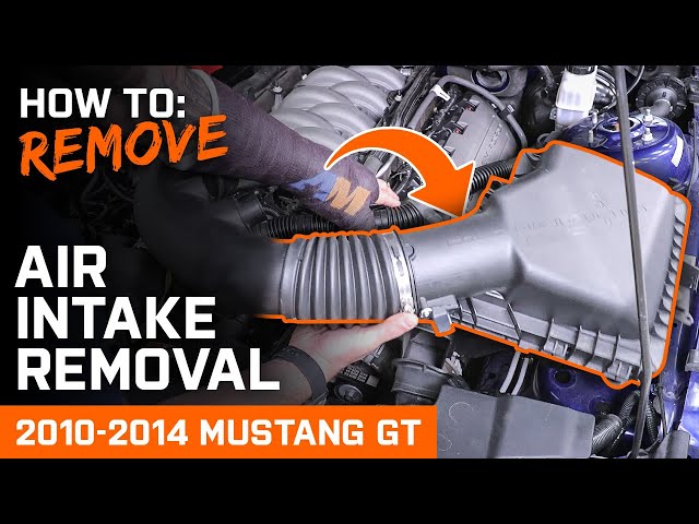 How to Remove Stock Air Intake | 2010-2014 Mustang GT